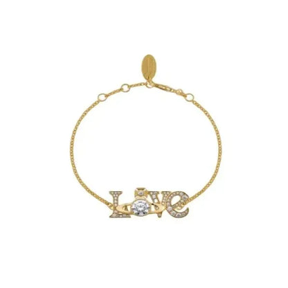 LOVE Pendant Chain Bracelet