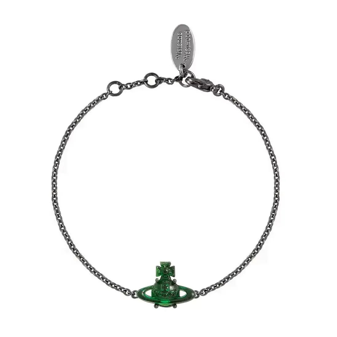 Gemstone Orb Chain Bracelet