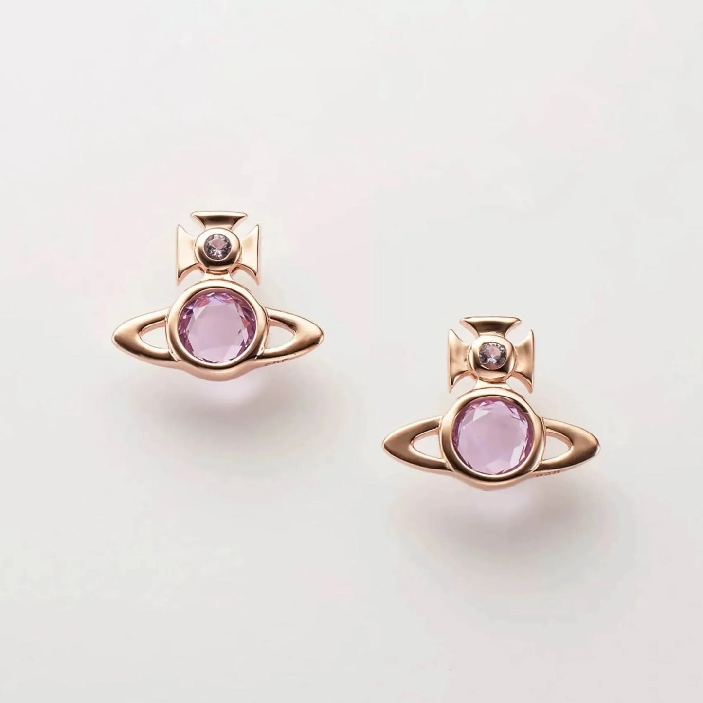 Orb Stone Stud Earrings