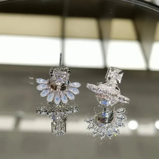 Celestial Petal Burst Earrings