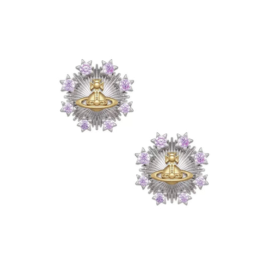 Starlight Orb Burst Earrings