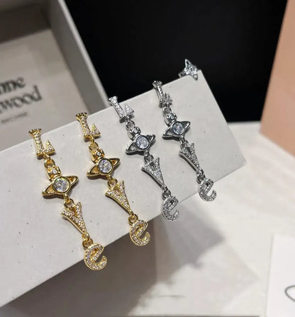 Love Drop Orb Earrings