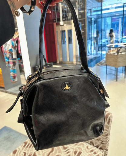 Mara Structured Leather Holdall Bag