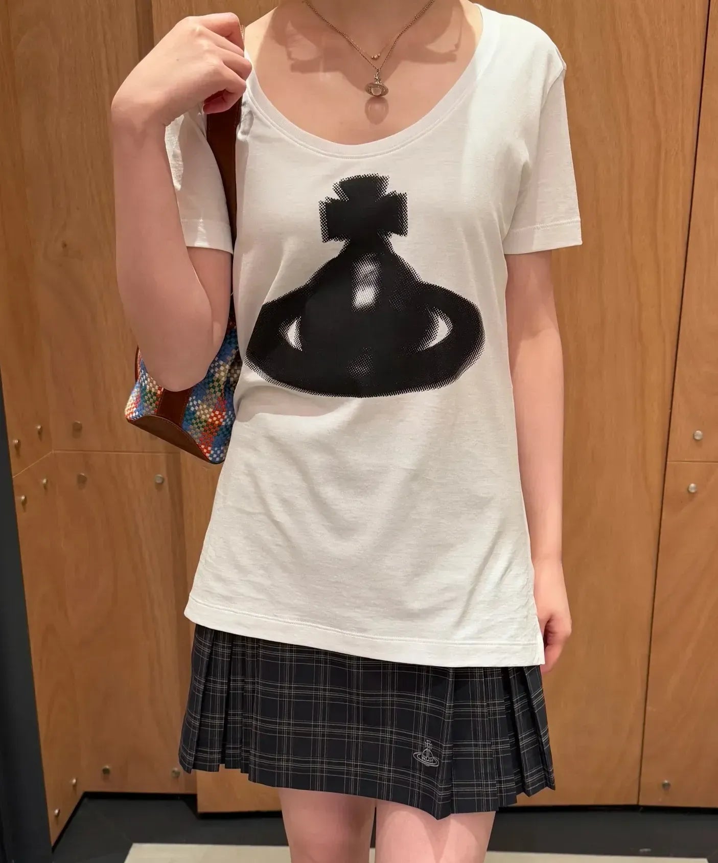 Orb Emblem Fitted T-Shirt