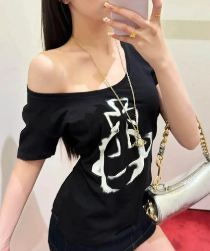 Orb Print Slim T-Shirt