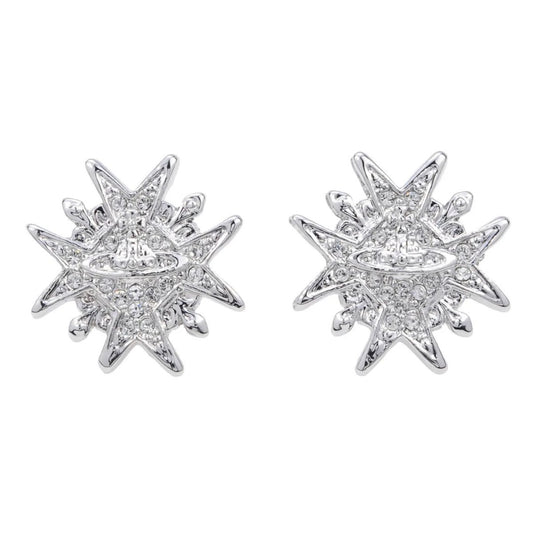 Medallion Saturn Earrings